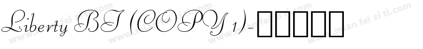 Liberty BT (COPY 1)字体转换